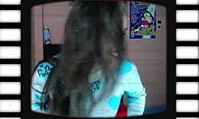 Slutty Teen Deepthroating Monster Cock, Burping Spit