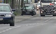 auto sextreffen mit deutscher dünner teen 18+ schlampe