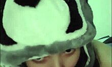 cute teen performs oral in 69 position with partner