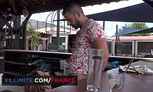 Hot Teen on Holidays Hooks Up for Wild Bartender Anal