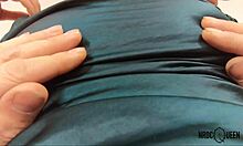 Santa Claus Eats Amateur MILF's Shaved Pussy For Christmas Present POV