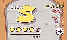 Kinky Waitress Spills Cum on Pizza in Futa Hentai Game