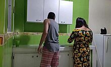 CONSOLING MY MOTHER-IN-LAW LEADS TO INTENSE FUCKING IN THE KITCHEN