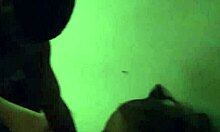 does he have her folded up diving deep into that big black cock?