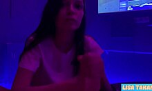 pov amateur blowjob by petite teen lisa takami in homemade setting