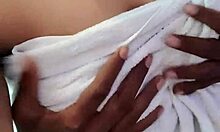 Beautiful Indian girl seduces friend with horny homemade video, cute and sexy.