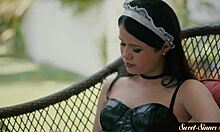 Classy Teen's Taboo Fuck and Cum on Tits Tease