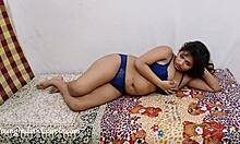 Sarika squirts in intense daddy sex