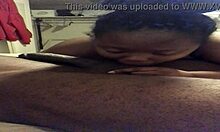 Dude, this crazy homeless amateur is sucking cock like a pro! 😜