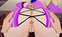 Emotional Buttsex Magic with Blonde Saber in Hentai Anal Scene