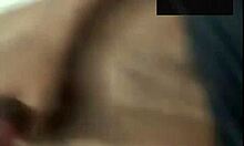 Indian man masturbates his hard cock in hardcore session