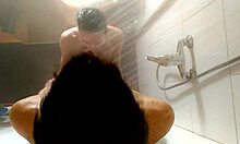 Man, shower cam caught everything from above! 🚿