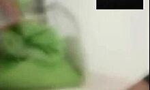 Indian man masturbates his hard cock in hardcore session