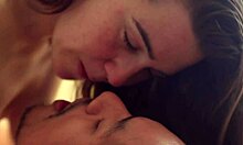 Fat Curvy Babe Sucks Balls in Interracial Bed Sex