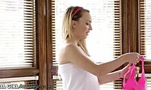 all-girl massage where jealous brunette fucks her perfect blonde stepsister