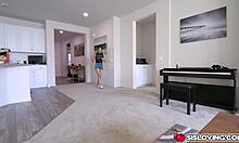 horny stepsister wants to deepthroat stepbro's big cock