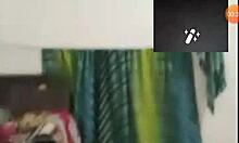 Indian man masturbates his hard cock in hardcore session