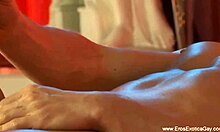 Intriguing erotic and sensitive feeling massage experience