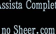 Latina deepthroats huge cock