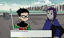 raven masturbates in 18titans part 4