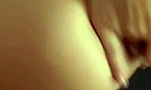 Busty European babe strips then gets wet blowjob and hard fuck in POV.