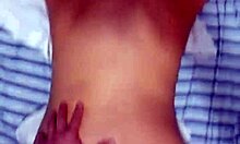 latina amateur bent over in doggystyle without noticing the recording