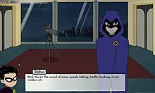 raven masturbates in 18titans part 4