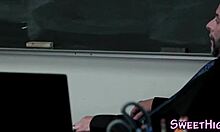 teen cummed on by teacher in uniform hd blowjob hardcore