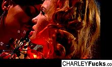 Does Charley fuck her sexy girlfriend hard?