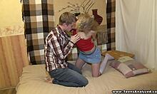 Intense Teens Assfuck in Foxy Anal Porn