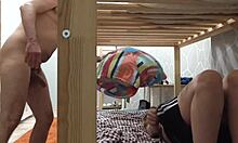 Hot Babe Sugar Lya Gives Footjob In Dorm