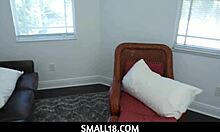 Bratty little tease sadie pop with sergeant miles