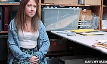 Kitty carrera deepthroats lp officer's cock