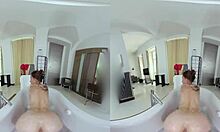 Slutty Girlfriend Soaped Up for Missionary Fuck