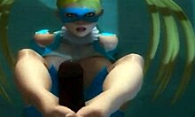 Why is Mika getting her ass fucked in this 3D hentai animation?