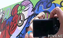 Chrissy Saunders delivers hardcore POV blowjob and rough sex