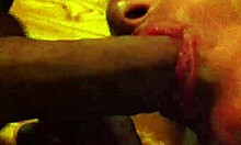 Hey, my slut girlfriend really loves sucking cock, she's so into it.