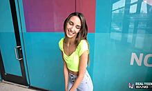 Hell yeah! Skinny Natalia Nix pounded in real POV