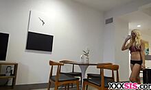 Blonde Elizabeth Jolie Gets Fucked by Stepbrother