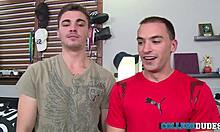 watch asher hawk fuck tyson pierce's big cock? it's intense!