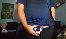 oh man, i masturbate with my chastity cage on, feels so intense! 😈