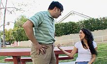 So, this Latina teen Gia Steele just asked her step dad to show her how sex works!