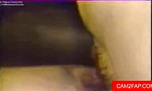 Webcam teen masturbates alone in amateur session.