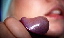 Hell yeah! College girl slurps a thick rod right up close to the webcam!