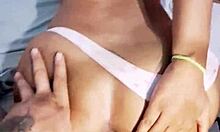 hard assfucking my prepaid colombian escort without condom in intense sex