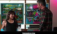 Tiny Cutie Megan Marx Played And Fucked Strangers Big Cock She Just Met