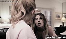 tiny babe cumming hard while being drilled so deep