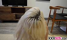 Blonde Elizabeth Jolie Gets Fucked by Stepbrother