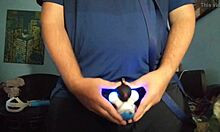 oh man, i masturbate with my chastity cage on, feels so intense! 😈