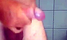 Hungarian amateur jerks off solo in pleasant session.